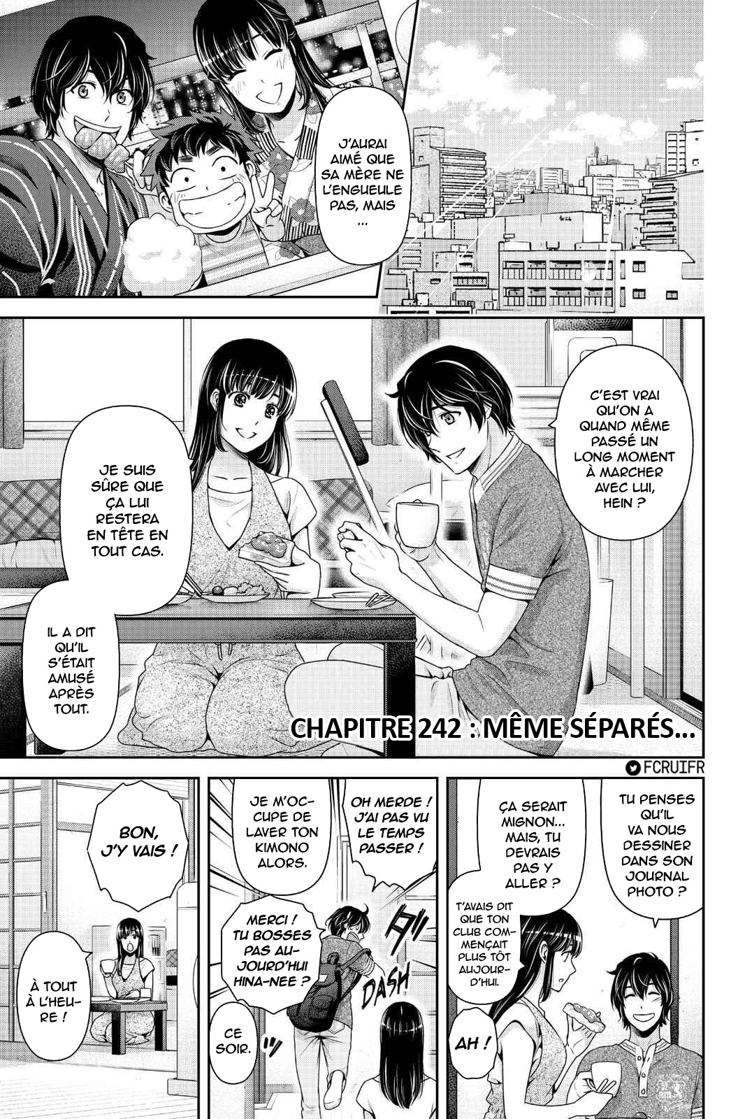Domestic Na Kanojo: Chapter 242 - Page 1